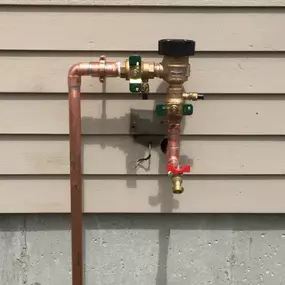 new water meter installs for irrigation systems, backflow preventers for irrigation