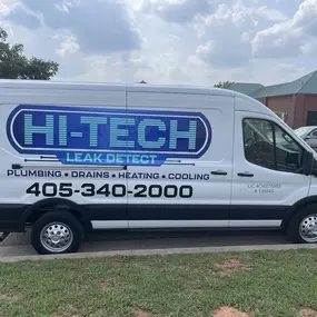 Hi-Tech Plumbing & Leak Detect van