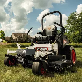 A Bobcat ZT3500 zero-turn mower