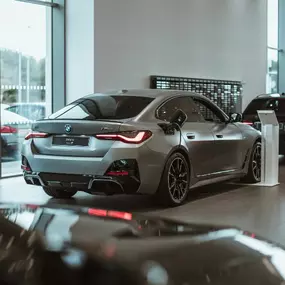 Inside the BMW Hull showroom