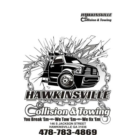 Logotipo de Hawkinsville Collision & Towing