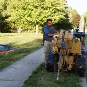 Custom Touch Irrigation, team at work example.