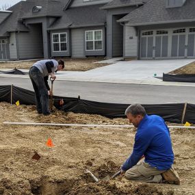 Custom Touch Irrigation team at work