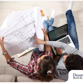 Let DreamMaker help you plan your remodel with our one stop shop approach. We assist with design, selection and installation!