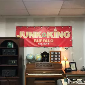 Interior Junk King Buffalo office