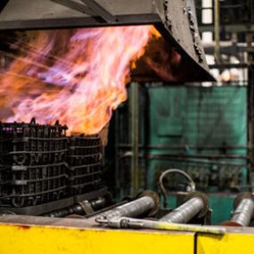 RMT Woodworth Heat Treating steel heat setting furnace