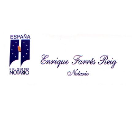 Logo da Notaría Enrique Farrés Reig