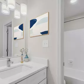 Modern Bathroom at Camden Fairview in Charlotte NC