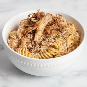 Pulled Pork Mac and Cheese