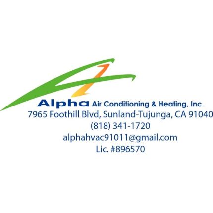 Logotipo de Alpha Air Conditioning & Heating