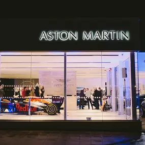 Aston Martin Wilmslow dealership exterior