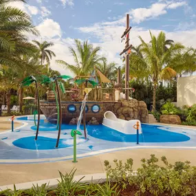 The Boca Raton Harborside Pool Club Kids' Splash Pad