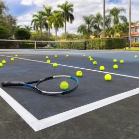 A perfect spot to play tennis with your friends.