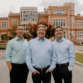 Dr. Anthony DiNapoli, Dr. Daniel Lebowitz, and Dr. Kyle Zumfelde of The Dental Hub of Bexley