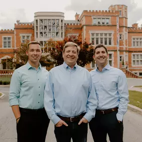 Dr. Anthony DiNapoli, Dr. Daniel Lebowitz, and Dr. Kyle Zumfelde of The Dental Hub of Bexley