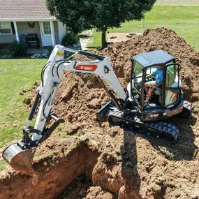 Bobcat E50 compact excavator