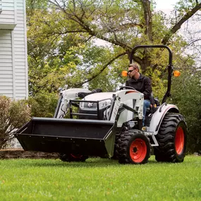 Bobcat CT2025 with front-end loader