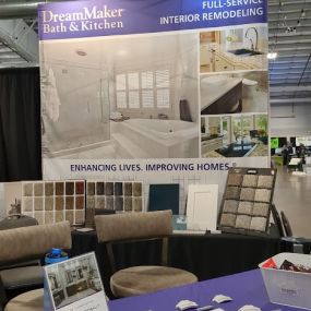 Our booth from the Home Show May 12th-14th. We had an amazing time!