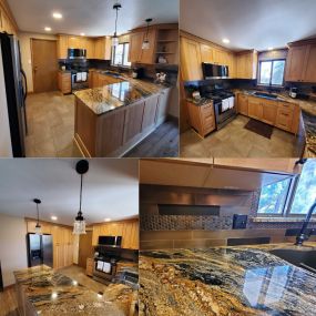 Final photos of this Kitchen in Loveland