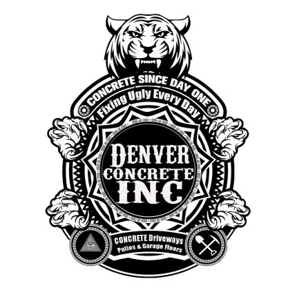 Logo van Denver Concrete Inc. - Concrete Driveways, Patios & Garage Floors
