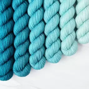 Get your gradient fix - Fiberstory Gradient Sets are back in stock!