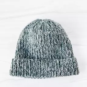 Get a taste of Woolfolk Tynd with our simple, cozy, and sublimely soft and squishy All Rib Hat!

For our sample, we held together 2 contrasting strands of Tynd (in colorways 13+31 held together). Not only did this hat fly off the needles, it created a lovely marled effect that's great for everyday wear!