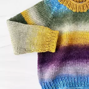 Seamless Pullover class starts April 1st!

In this class, you'll learn how to make a sweater all in one piece, mini-style! We'll cover how to knit a seamless raglan sweater from the top down; cast on at the neck, work the yoke and shoulders until it’s time to separate the sleeves from the body, and then continue to knit the body and sleeves separately, no seaming required!