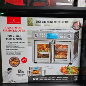 Dual door, Dual zone air fryer. Lets reduce cook time and enjoy more fun time.