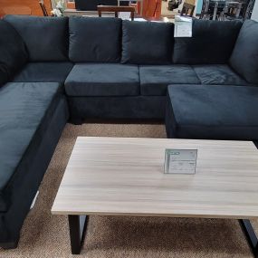 Lounging has never gotten better than this ! Come see this sectional made for COMFORT !