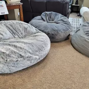 Bean Bag chairs that open to queen mats