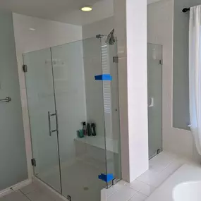 Shower Glass Installation