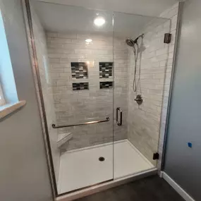 Shower Glass installation