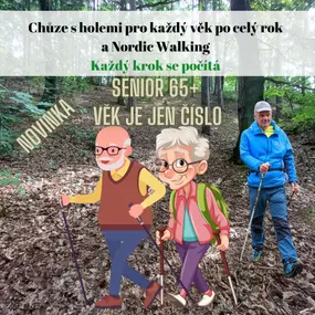 Pravidelné vycházky s holemi se cvičením s holemi v přírodě a po zajímavých místech v Plzni a okolí.
Pro každý věk.