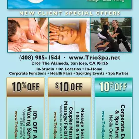 First-Time Visitor Coupon Card