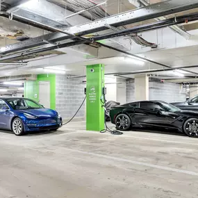 Electric Vehicle Charging at Camden Potomac Yard