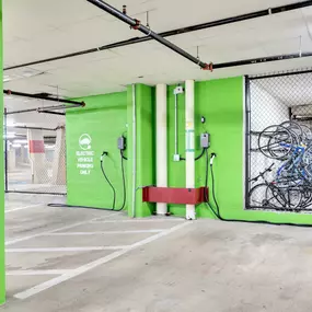 Electric Vehicle Parking at Camden Potomac Yard