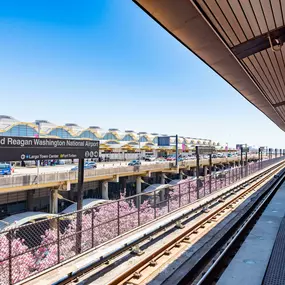 Ronald Reagan Washington National Airport just a short drive from Camden Potomac Yard