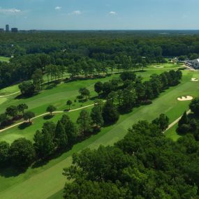 Carolina Country Club Golf Course alongside Camden Carolinian Apartments in Raleigh, NC