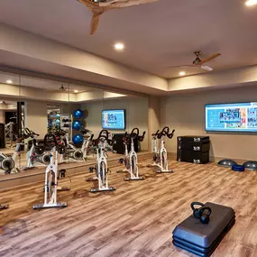 Yoga and spin studio