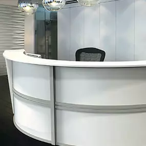 Transform your reception area into a welcoming and professional space with Discount Office Equipment in Berkley, MI. Explore our wide selection of reception desks, chairs, tables, and more, designed to fit your style, budget, and business needs.