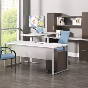 Upgrade your workspace with modern executive office desks from Discount Office Equipment in Berkley, MI.