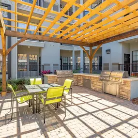 Courtyard Pool Grill Area