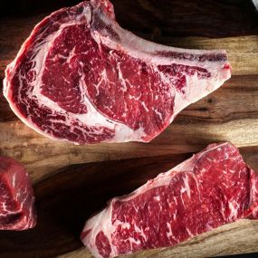 Prime Cuts Ready for the Grill! Experience the finest selection of steaks at Golden Steer Steakhouse, Las Vegas.