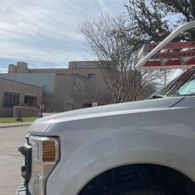 One of the Tioga trucks at the Texas Health Harris Methodist near Fort Worth Texas.