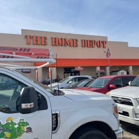 One of the Tioga trucks at The Home Depot near Euless Texas.