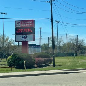 Grapevine High School in Grapevine Texas.