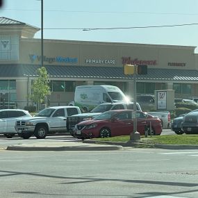 The Tioga Plumbing & Electric around Euless Texas at the Village Medical at Walgreens.