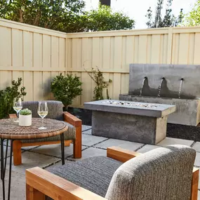 Napa Valley Luxury Accommodations Patio Seating - Solage Resort