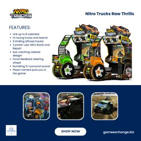 Nitro Trucks Raw Thrills at Game Exchange of Colorado