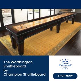 Worthington Shuffleboard Table at Game Exchange of Colorado